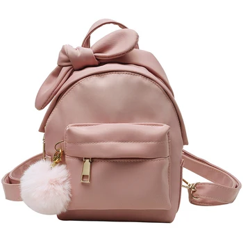 

Ins Campus Wind Mini Multi-Use Cute Bag Female New Fashion Korean Version Of The Wild Multi-Purpose Student Backpack Pink
