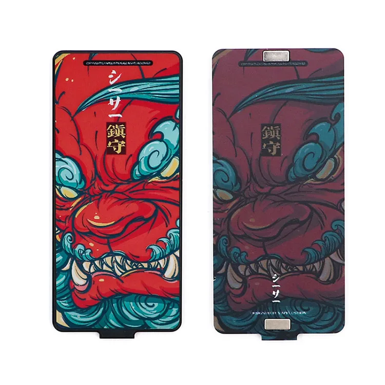 Оригинальный Vapelustion Hannya Mini 80 Вт TC бокс мод один 18650 Vape обход 510 нить крутой дизайн