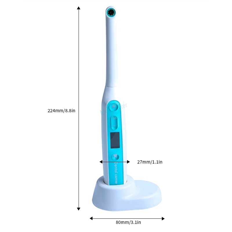 Endoscope 8 Adjustable Led Lighting Intraoral Camera Hd Video For Ios Android Teeth Inspection Endoscope