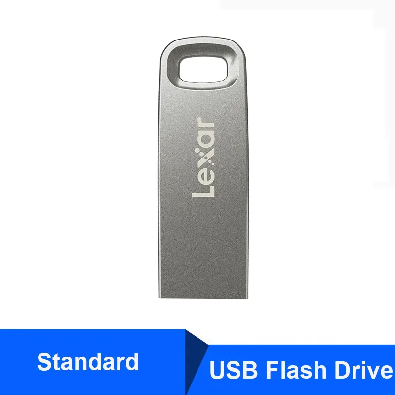 Lexar Cle USB 3,0 128 Гб 64 ГБ 32 ГБ металлический накопитель M45 Jump Drive Plus type C адаптер DJ DIY логотип 256 бит AES U диск дропшиппинг - Цвет: M45 Plus Name