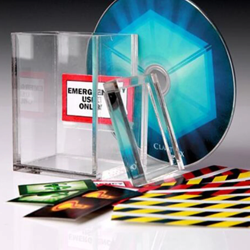 

The Clarity Box (Gimmick + DVD) Magic Tricks Close Up Magia Chosen Card Appearing In Box Magie Mentalism Illusion Props Magica