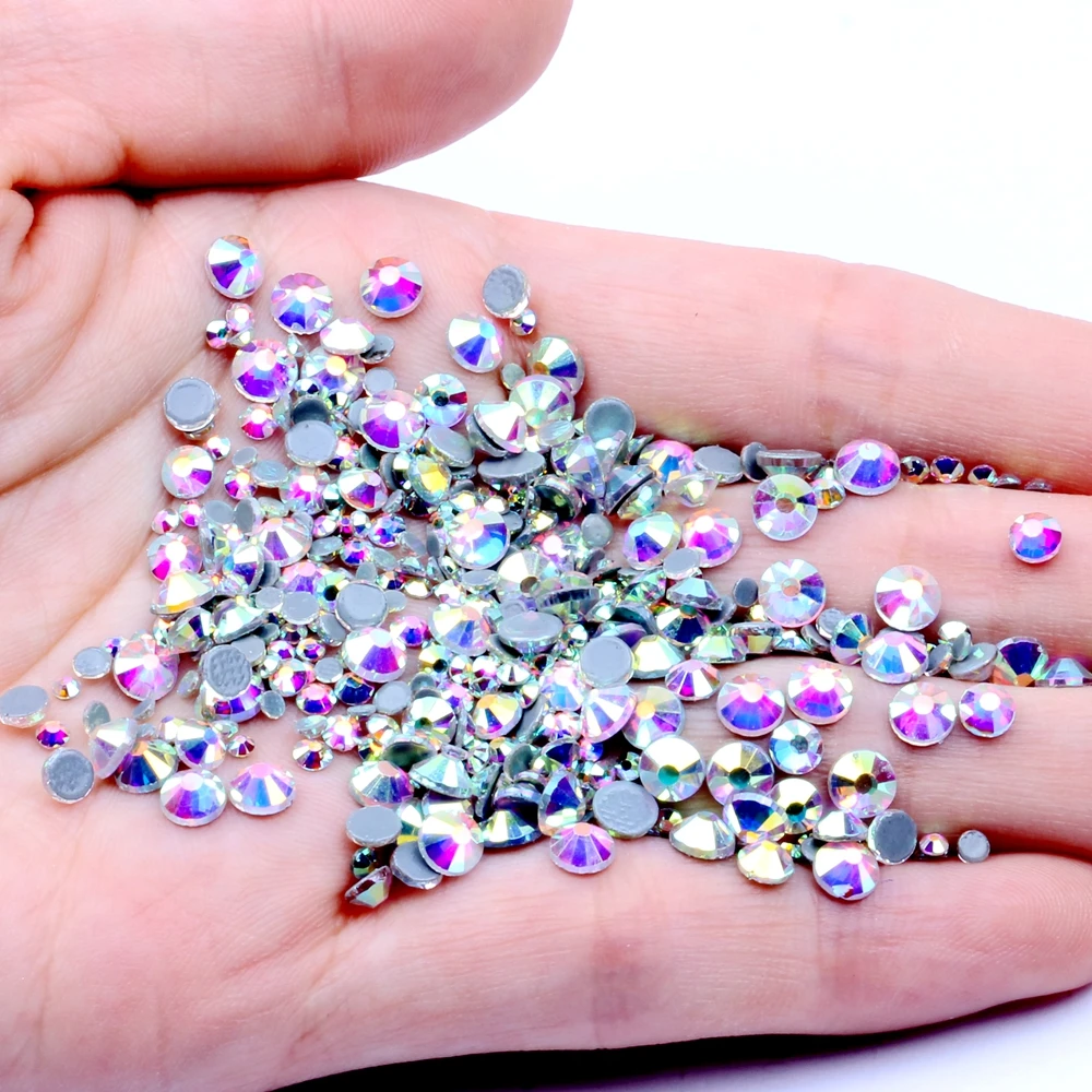 colle sur strass diamants 500 par Pack fer sur BLEU hotfix