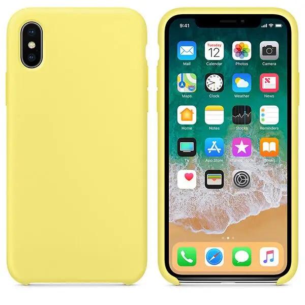 Lemonade Роскошный силиконовый чехол для телефона для iphone 7 8 Plus для Apple, чехол для iphone 6 6S Plus X XS MAX XR 7 8, без логотипа, чехол s Capa - Цвет: Lemonade