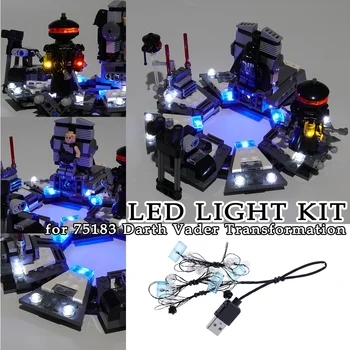 

LED Light Kit for 75183 Darth Vader Transformation Decoration Moc Building Blocks Toys Bricks Decorative Lights