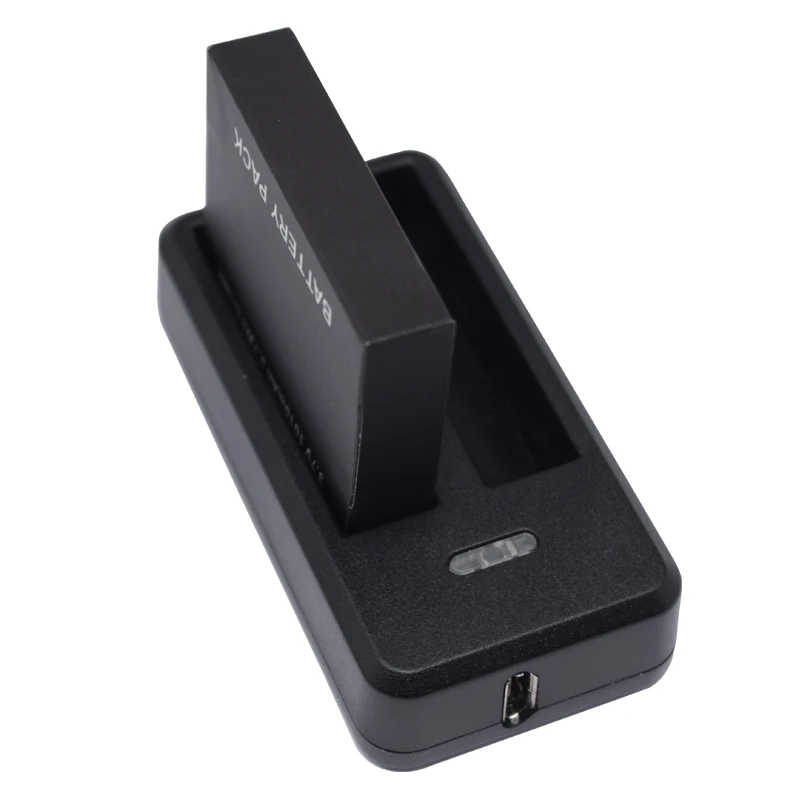 Palo 2 шт., набор аккумуляторов AZ13-1+ USB Зарядное устройство двойной зарядный адаптер для Xiaomi Yi xiaoyi Спортивная Экшн-камера Камера крепление для спортивной камеры Xiao Yi аксессуары