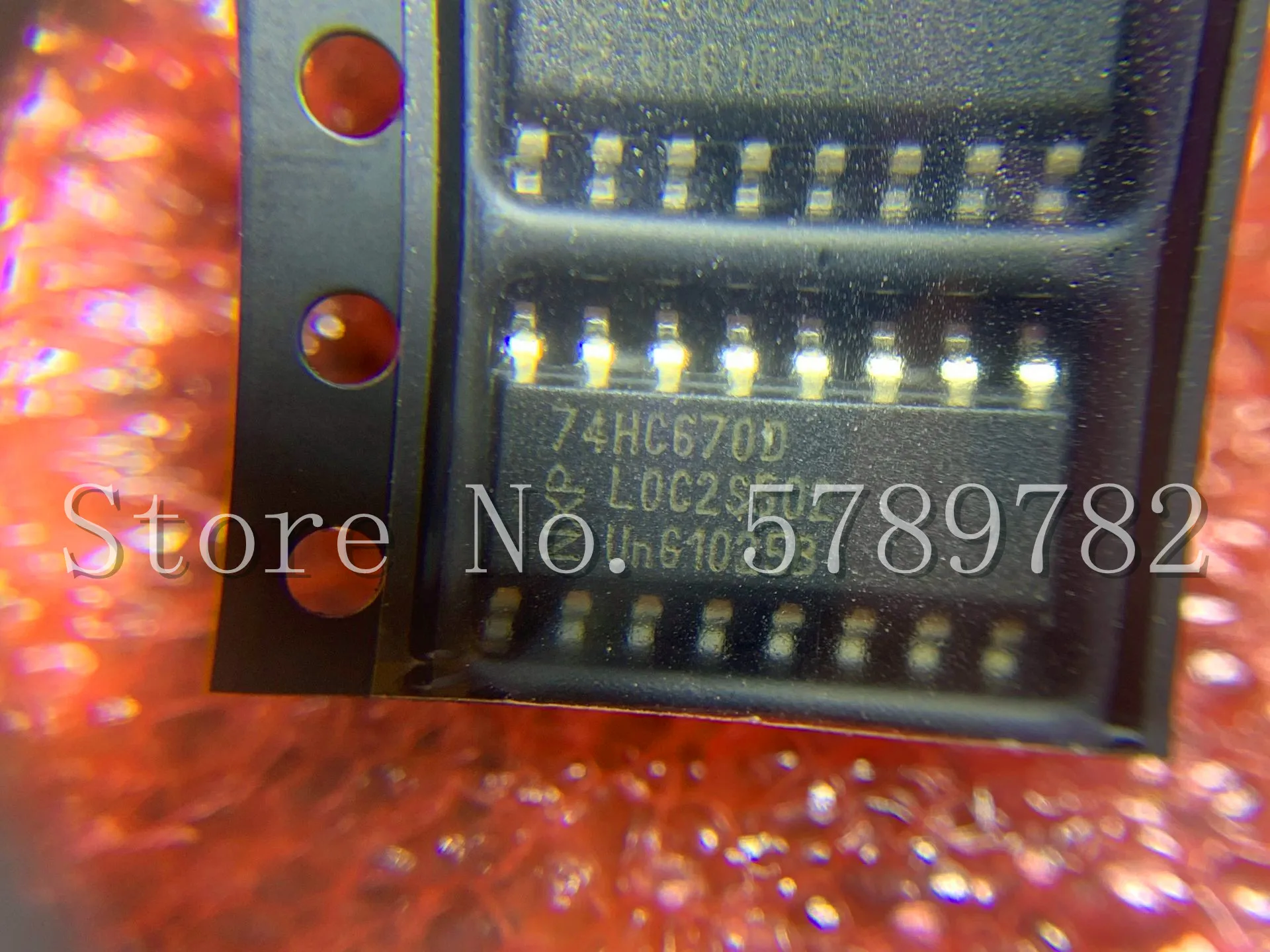 

5 шт./лот 74HC670D 4X4 SOP16
