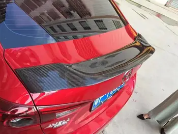 

Carbon Fiber Rear Trunk Spoiler Wing for 2014-2017 Mazda Axela Sedan 2015 2016