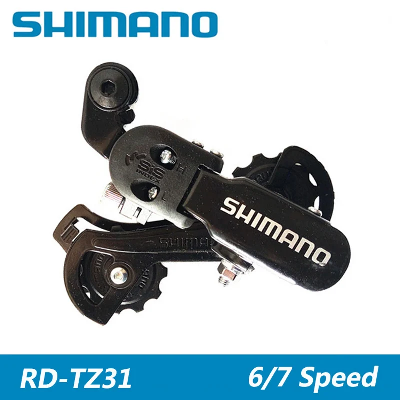 SHIMANO MTB велосипеда Запчасти RD M410 горный велосипед Alivio 6 7 Скорость для задний