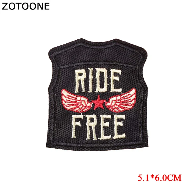 ZOTOONE Round UFO Parches Embroidered Iron on Patches For Clothing DIY Motif Stripes Clothes Stickers Alien Astronaut Badges E PE1890CT