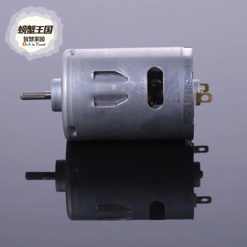 

Crab Kingdom 545 Motor High-Speed Motor Cutting Motor Axis with Graining 18V