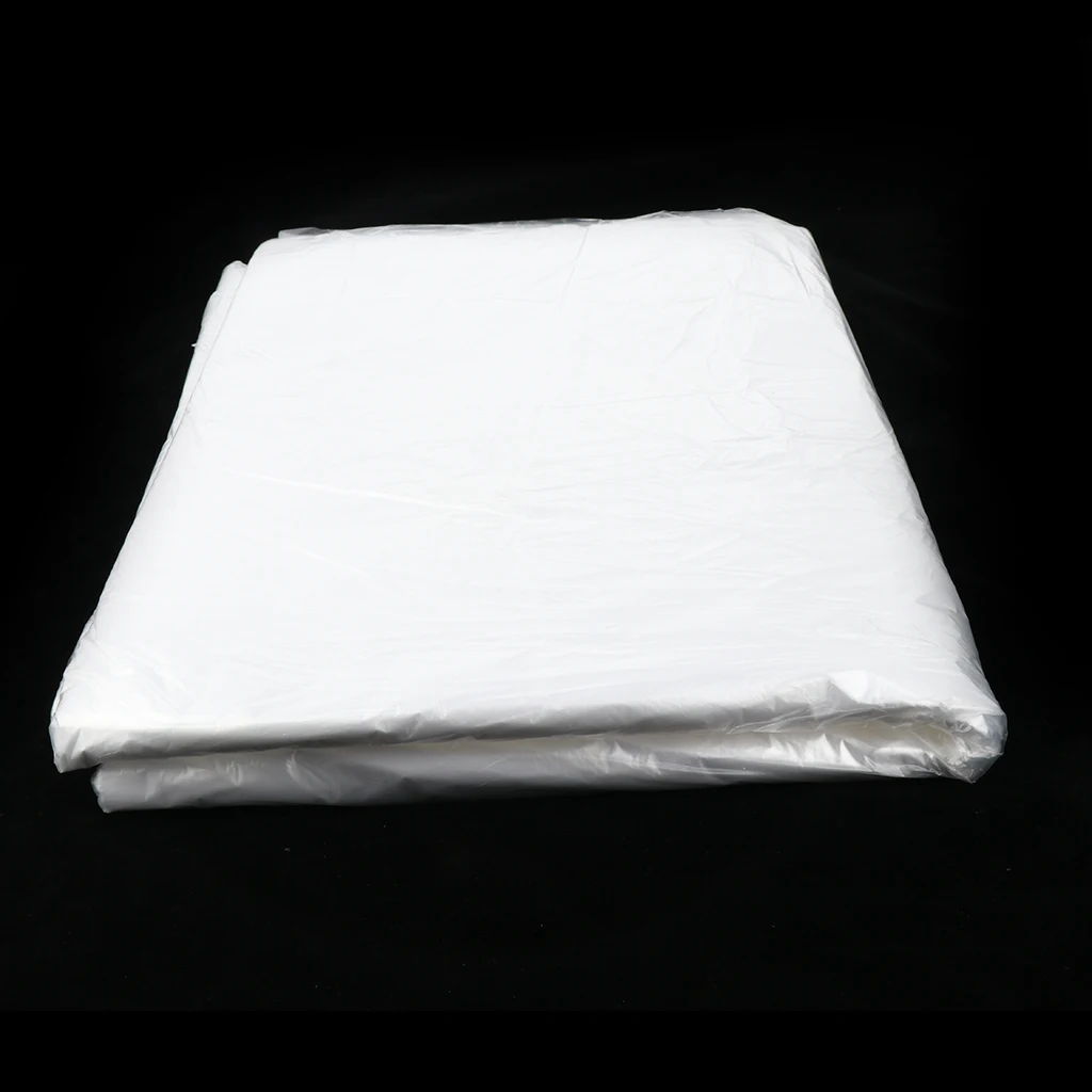 100 Pieces Salon Disposable Hair Shampoo Cape, Waterproof Capes for Hair Cutting Styling Coloring , Beauty Makeup Tool