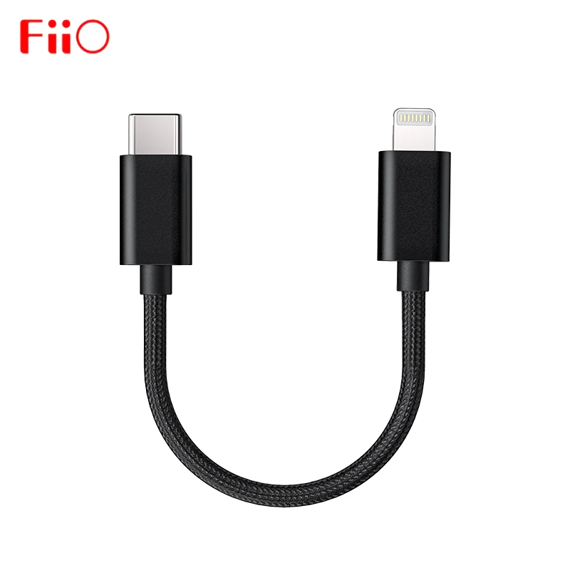 FiiO LT-LT1 유형-C OTG 데이터 케이블 iOS 장치 연결 USB DAC AMP BTR5 BTR3K Q3 Q5S K9