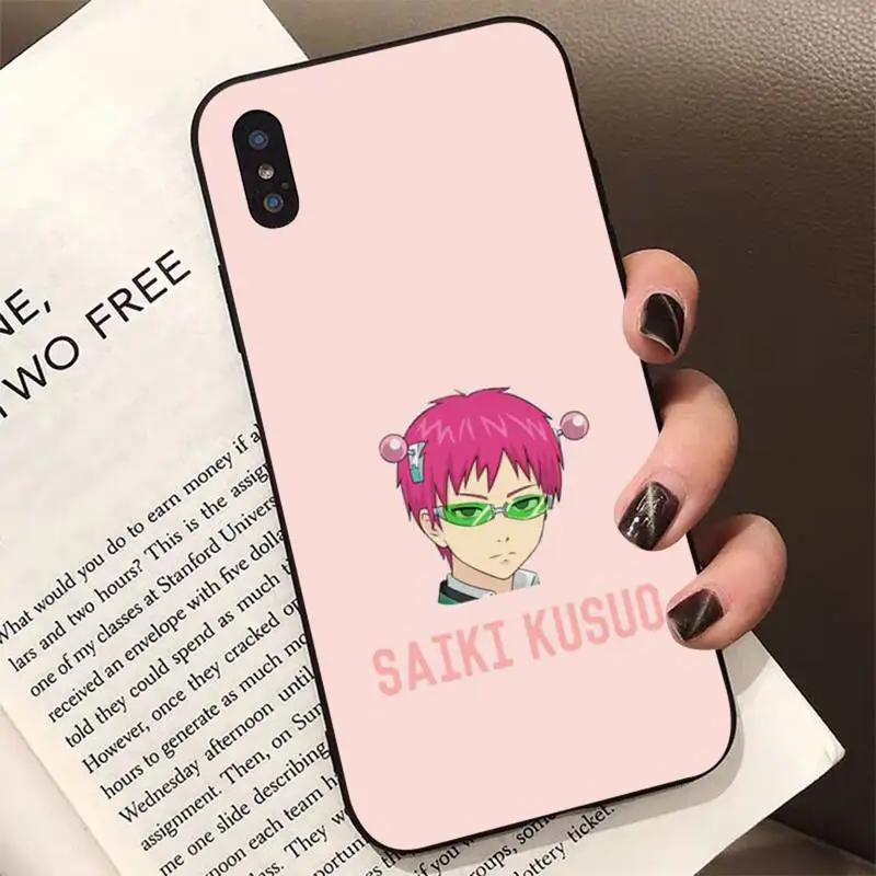 MaiYaCa The Disastrous Life of Saiki K Saiki Kusuo Phone Case for iPhone 11 12 pro XS MAX 8 7 6 6S Plus X 5S SE 2020 XR cover MaiYaCa The Disastrous Life of Saiki K Saiki Kusuo Phone Case for iPhone 11 12 pro XS MAX 8 7 6 6S Plus X 5S SE 2020 XR cover