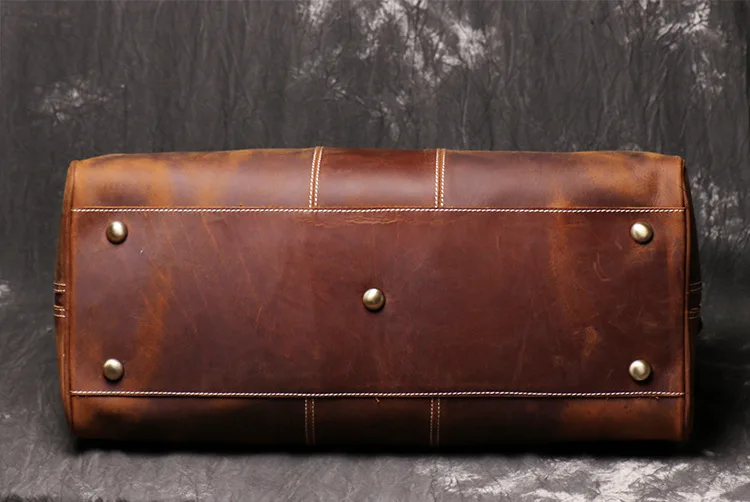 Crazy horse кожаная мужская дорожная сумка 14 дюймов для ноутбука деловая сумка из натуральной кожи большая дорожная сумка-тоут винтажная сумка