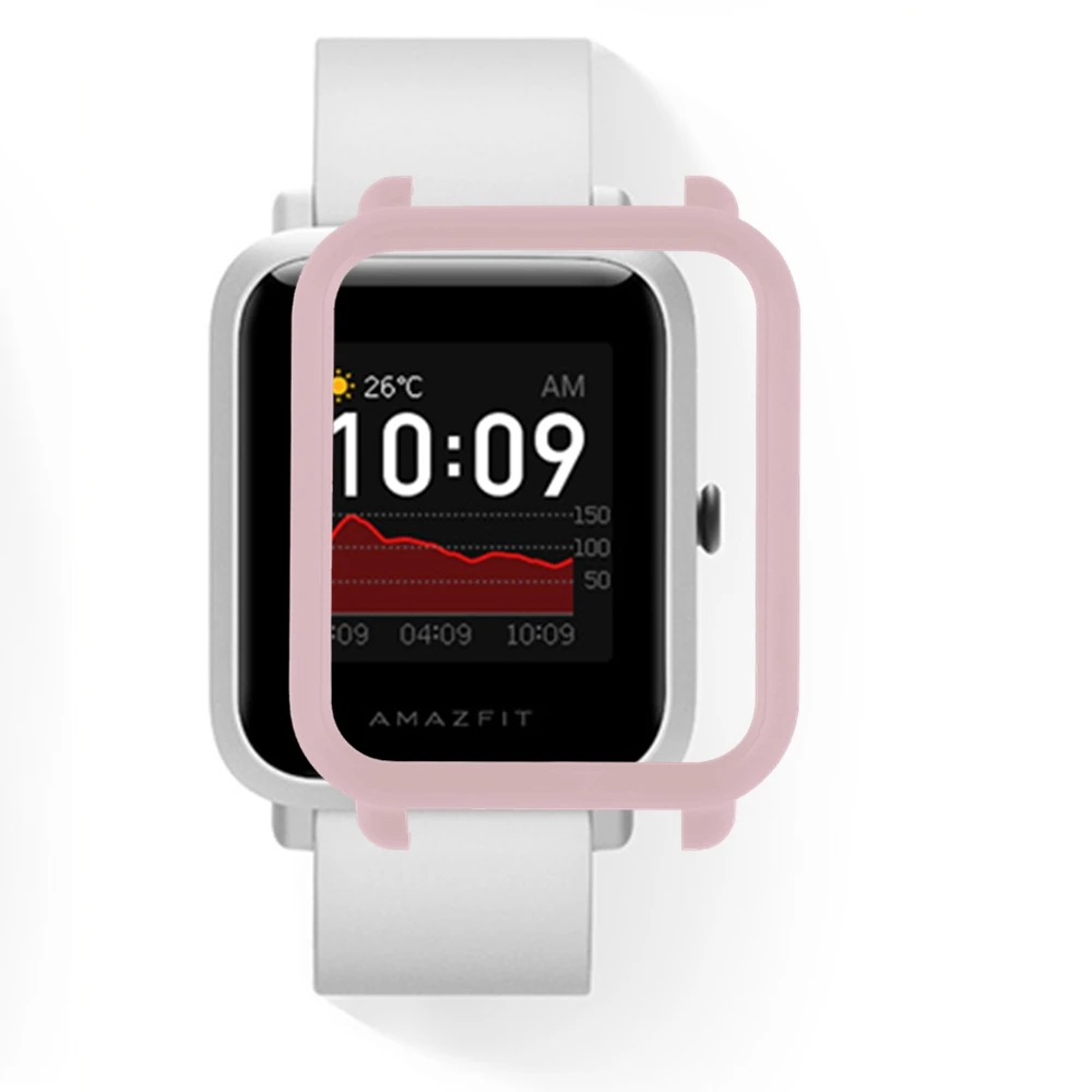 Huami Amazfit Bip S 시계 커버 용 FIFATA 보호 케이스 Huami Amazfit Bip Lite 1S 보호 프레임 용 PC 플라스틱 쉘 범퍼