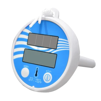 

Solar Powered Digital Thermometer for Swimming Floating Pool Spa Aquarium