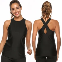 Женский уличный спортивный жилет без рукавов, одежда для фитнеса и йоги, облегающий жилет с перекрестной спинкой