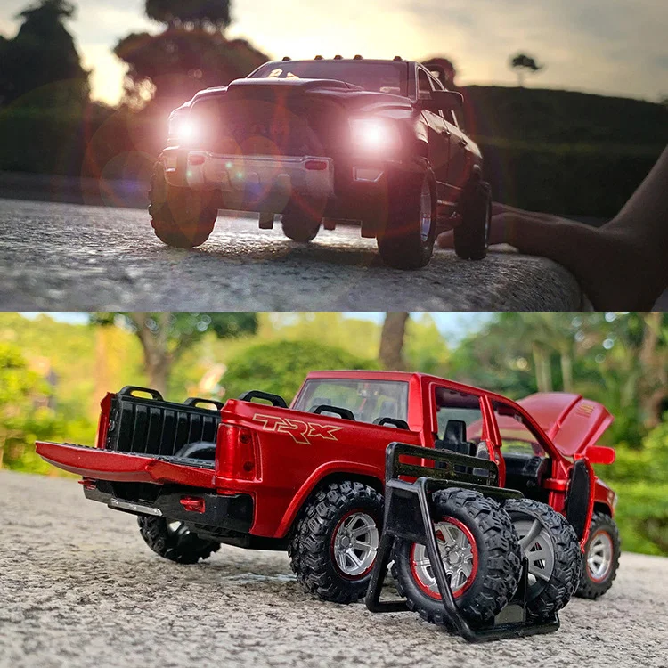 RAM 1000 TRX Mammoth Diecast Modellauto 1:32 - Metall Modell Für Sammler & Deko