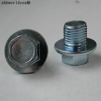 

shhworldsea 100 Pcs/Lot auto Oil Pan Drain Plug for Toyota 90341-12012