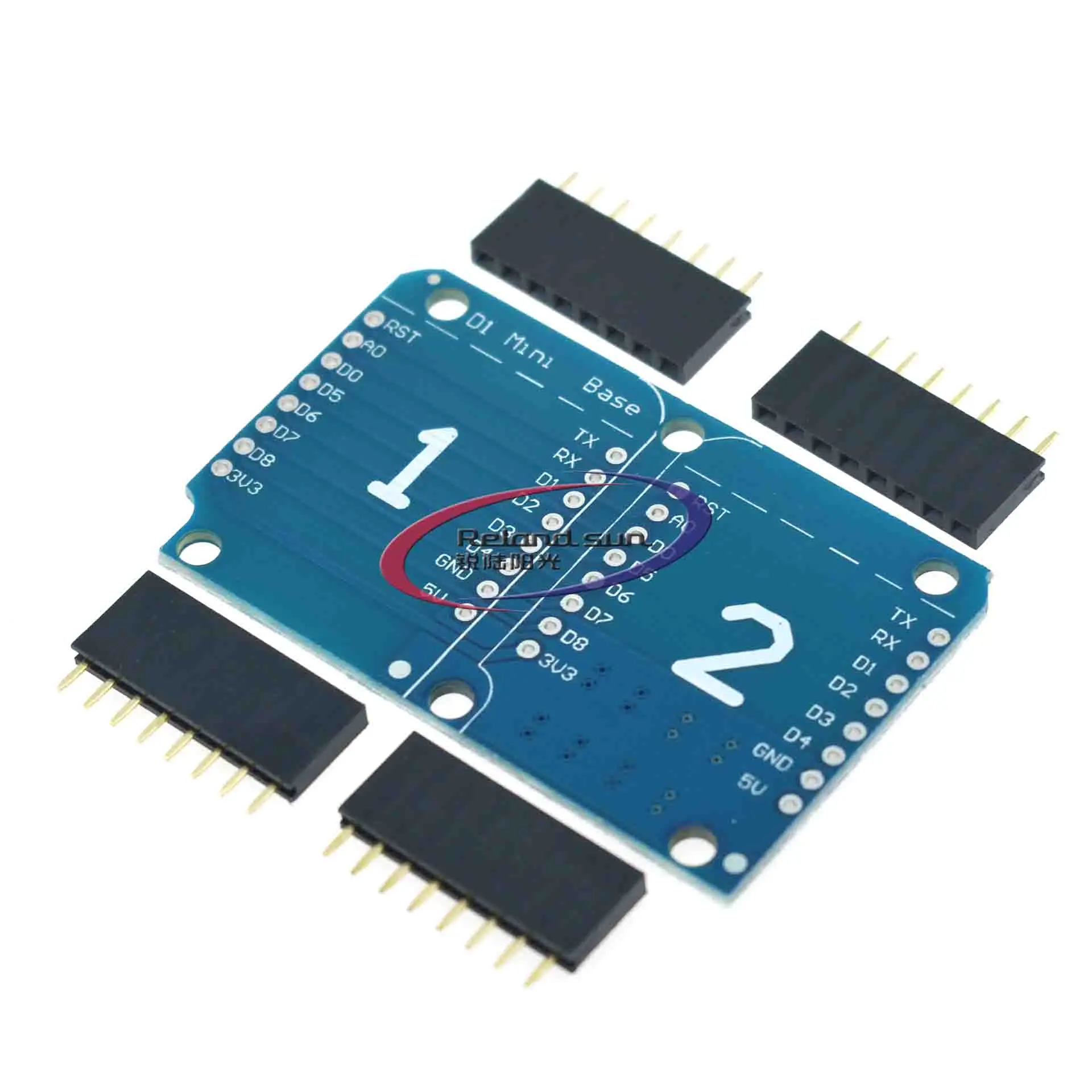 Electronics NodeMCU ESP8266 for Arduino Wemos D1 Mini Shield Double ...