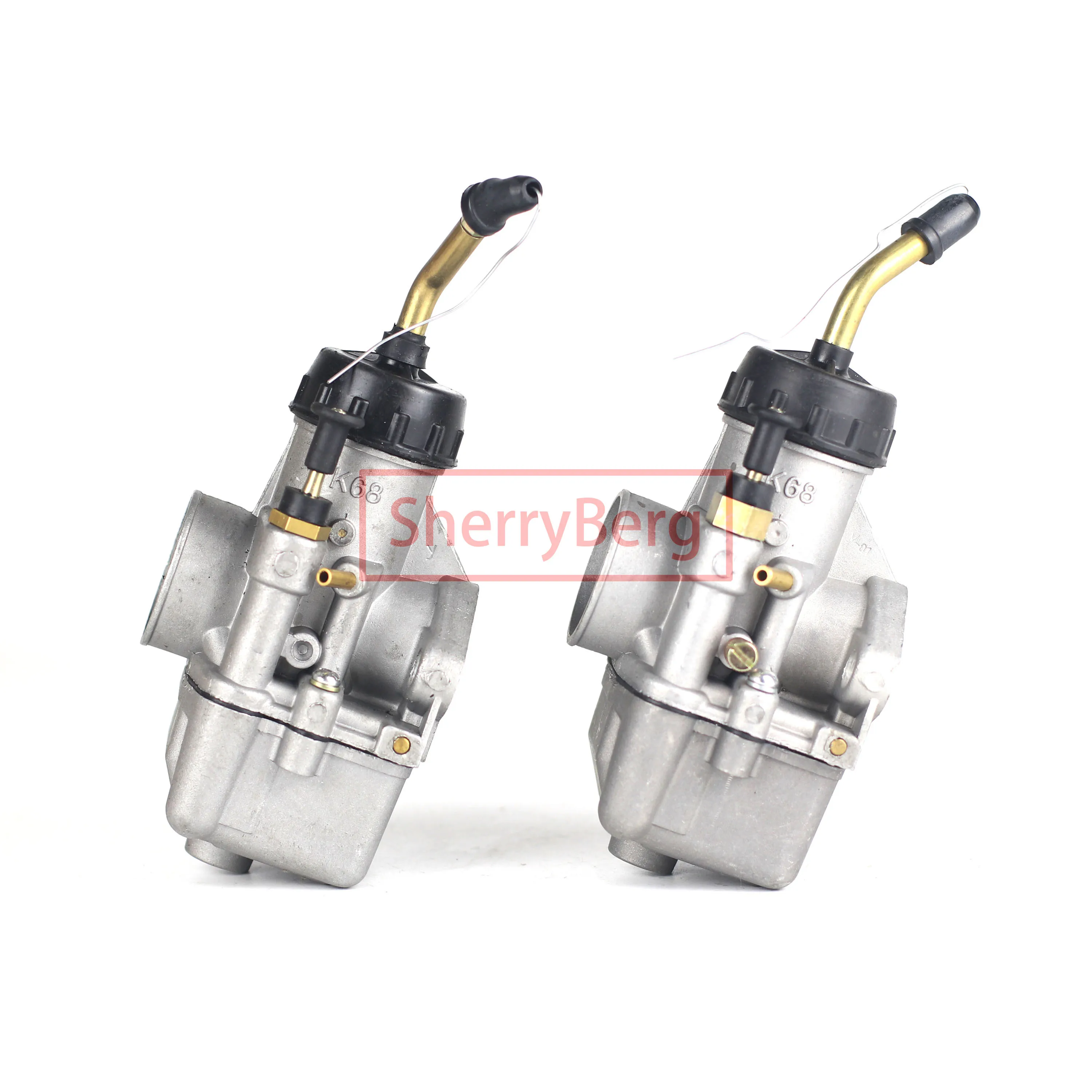 Sherryberg Nuova Coppia Di Ricambio Carboidrati K68Y K68Y-1/Per Ural/Dnepr 650Cc Moto Russa Per Motore Imz-8.123 Mt-11 Cmh 8