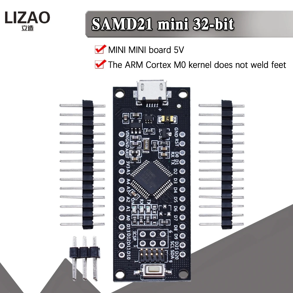 SAMD21 M0 32-bit ARM Cortex M0 Core Compatible with Arduino Zero M0 Form R3 