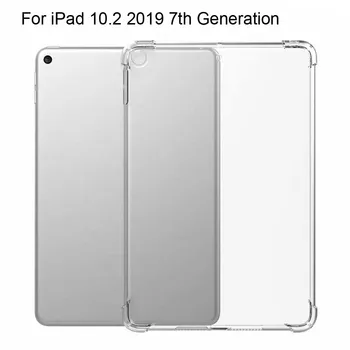 

Soft Protective Case For Apple iPad 10.2 2019 7gen Hybrid Rubber Silicone Full Cover Protection Coques Covers ochronny pokrowiec