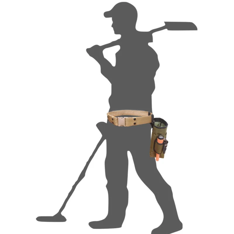 Metal Detecting Finds Bag Multi-purpose Digger Pouch for PinPointer Garrett Xp ProPointer Detector Waist Pack Mule Tools Bag