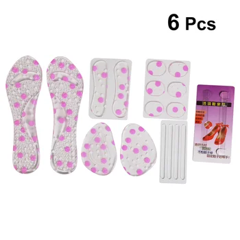 

1 Set Foot Heel Pads Anti-Slip High Heel Sole Pads Combination Back Heel Pads Shockproof Cushion for Women Female
