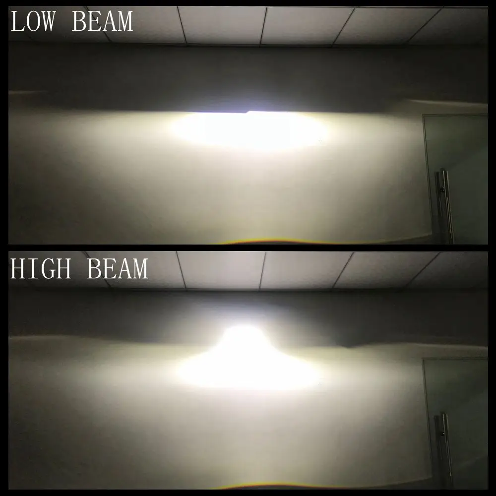 3.0 inch 90W Bi LED Projector Lens High and Low Beam Auto Headlamp Light Bulb Retrofit Upgrade Universal Fast Bright Car Styling