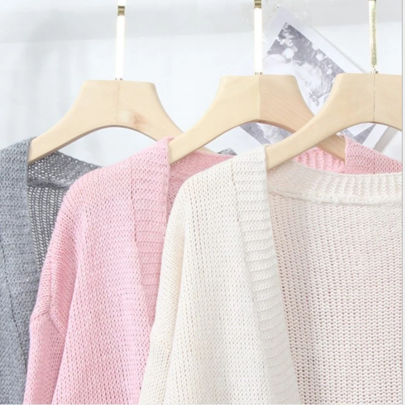 

Loose Cardigan Sweater 2019 Autumn and Winter Women's Casual Big Pocket Long Sleeve in Long Sweater Jacket