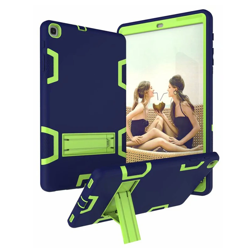 Силиконовый чехол для Samsung Galaxy Tab A 10,1 SM-T510 SM-T515 планшет Funda противоударный чехол для детей безопасный сверхмощный чехол