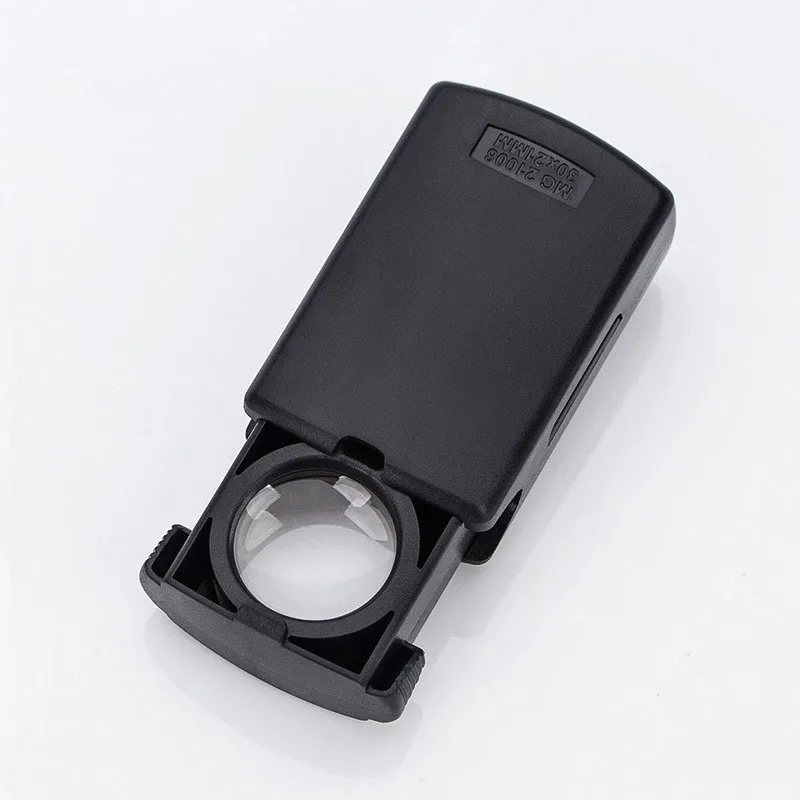 30X Handheld LED Magnifying Glass Jewelry Loupe