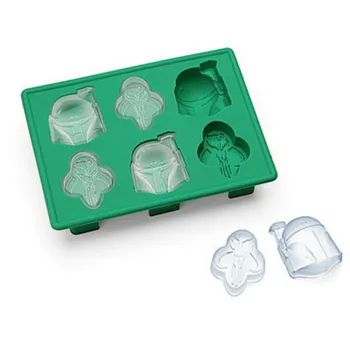 

Star Wars Ice Tray Silicone Mold Ice Cube Tray Chocolate Mould Death Star Darth Vader R2D2 Hans Solo Falco