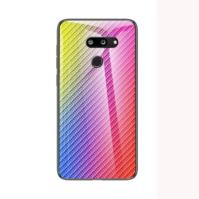 2 Чехол из углеродного волокна для LG G5 G6 G7 G8 чехол thinq силиконовый чехол для lenovo Z6 Lite Pro Z5S Z6lite Z6pro защитный чехол - Цвет: 2