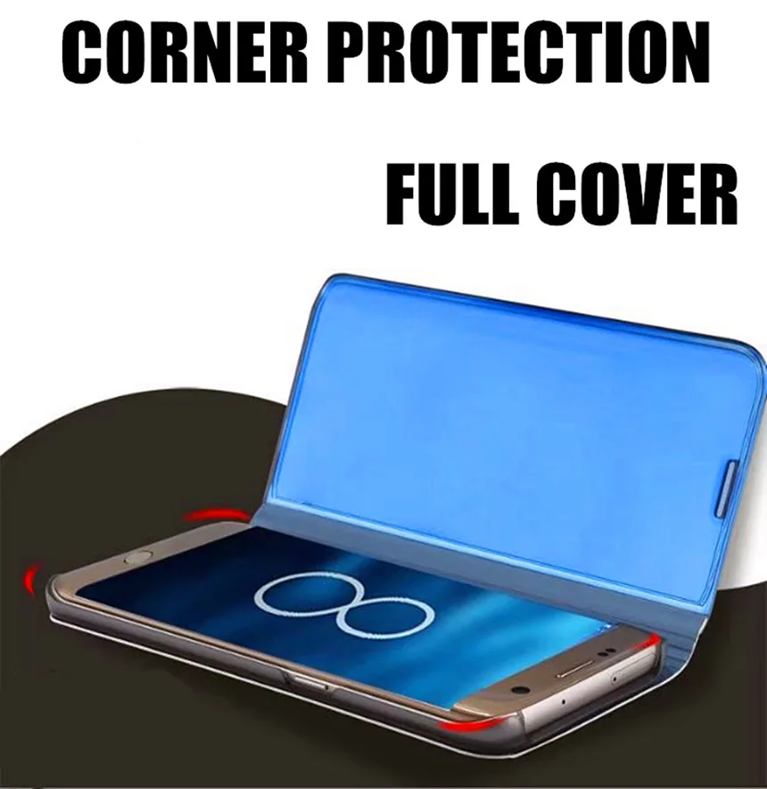 Phone Waterproof Case Iphone Case Phone Case Magnetic Case Phone Protector Cover Leather Phone Case Ipod Cover Case Mirror Flip case redmi note 8 pro 7 6 5 7a 6a 4a stand leather cover For xiaomi mi 9t on xaomi xiomi a2 lite view Magnetic coque