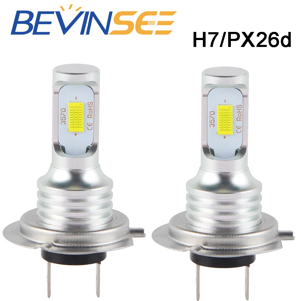 Bevinsee мотоцикл H7 светодиодный головной фонарь h7 мотор для Honda CB92 600 CBR 600RR 1000RR 300R 500R