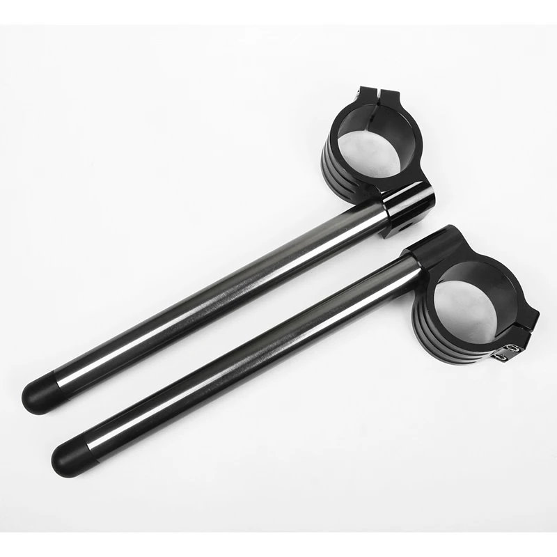 

CNC 45mm Riser Clip-Ons handlebars Lift handle bar Fork Tube One Pair Black/Gold/Silver/Red Motorcycle Handbar Clip Ons Clipon