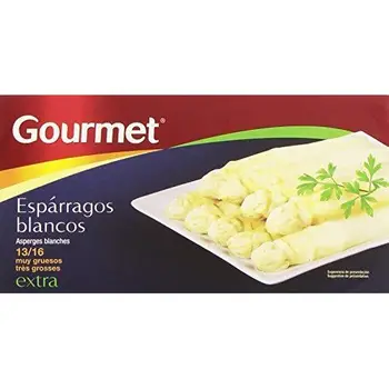 

Gourmet - Espárragos blancos extra - 13/16 muy gruesos - 425 g