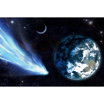 

Earth Starry Sky Moon Star Night Baby Portrait Backdrop Vinyl Photography Background For Photo Studio Photophone Photozone Shoot