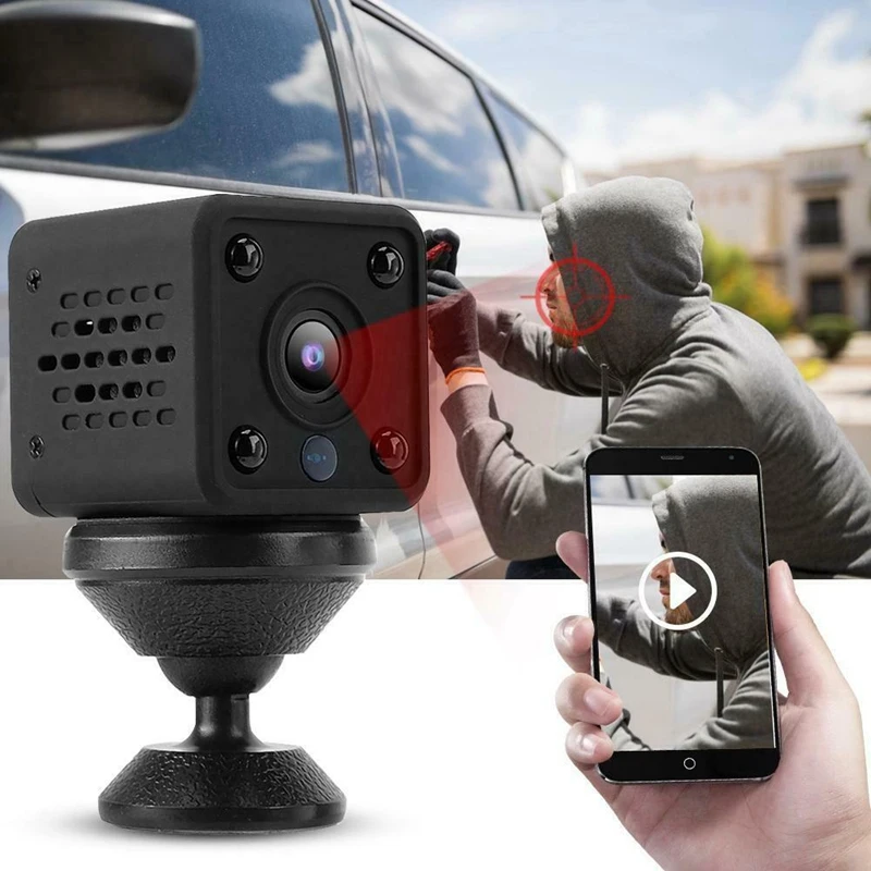 720P HD WIFI мини IP камера ночное видение Обнаружение движения видеокамера петля