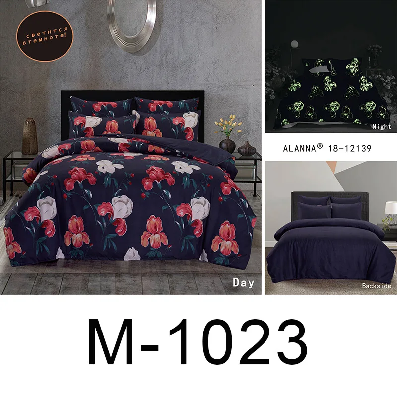 M-1023 Alanna queen Комплект постельного белья, светящееся одеяло, евро пастельные простыни, простыня king size, двойное покрывало, покрывало, набор - Цвет: M-1023