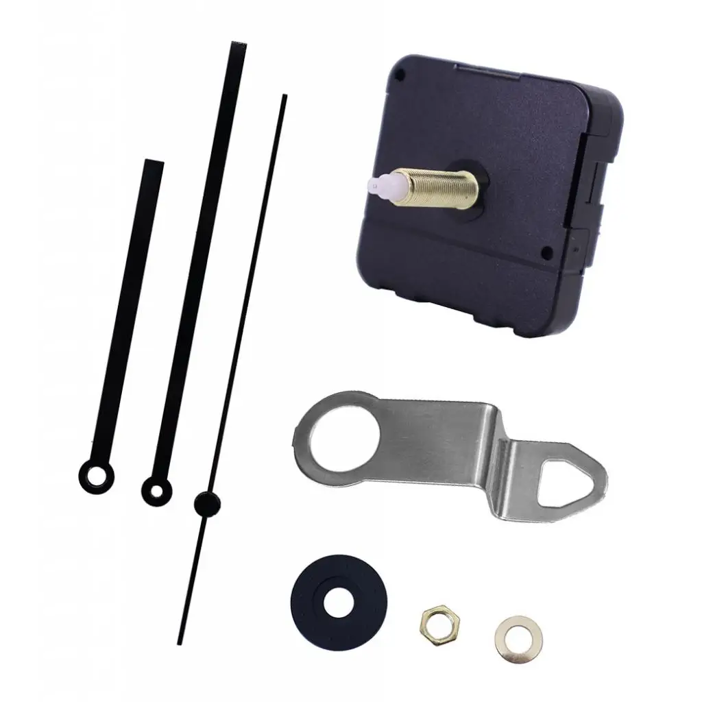 HR1688-31 Quartz DIY Wall Clock Movement Mechanisms Battery Powered DIY Repair Parts Replacement with 3 Long Hand