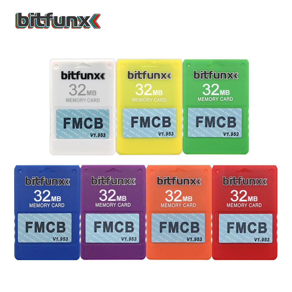 Карта памяти Bitfunx Mcboot FMCB для видеоигр 32 Мб | Электроника