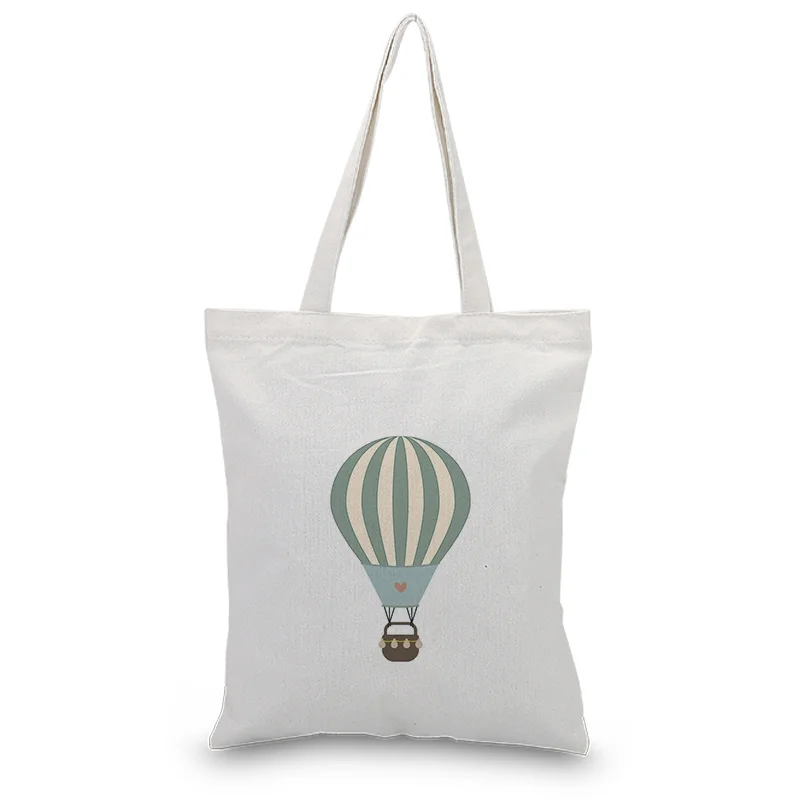 Индивидуальные Многоразовые хозяйственные сумки для экологичных сумок, воздушных шаров, холщовых сумок, сумки на одно плечо