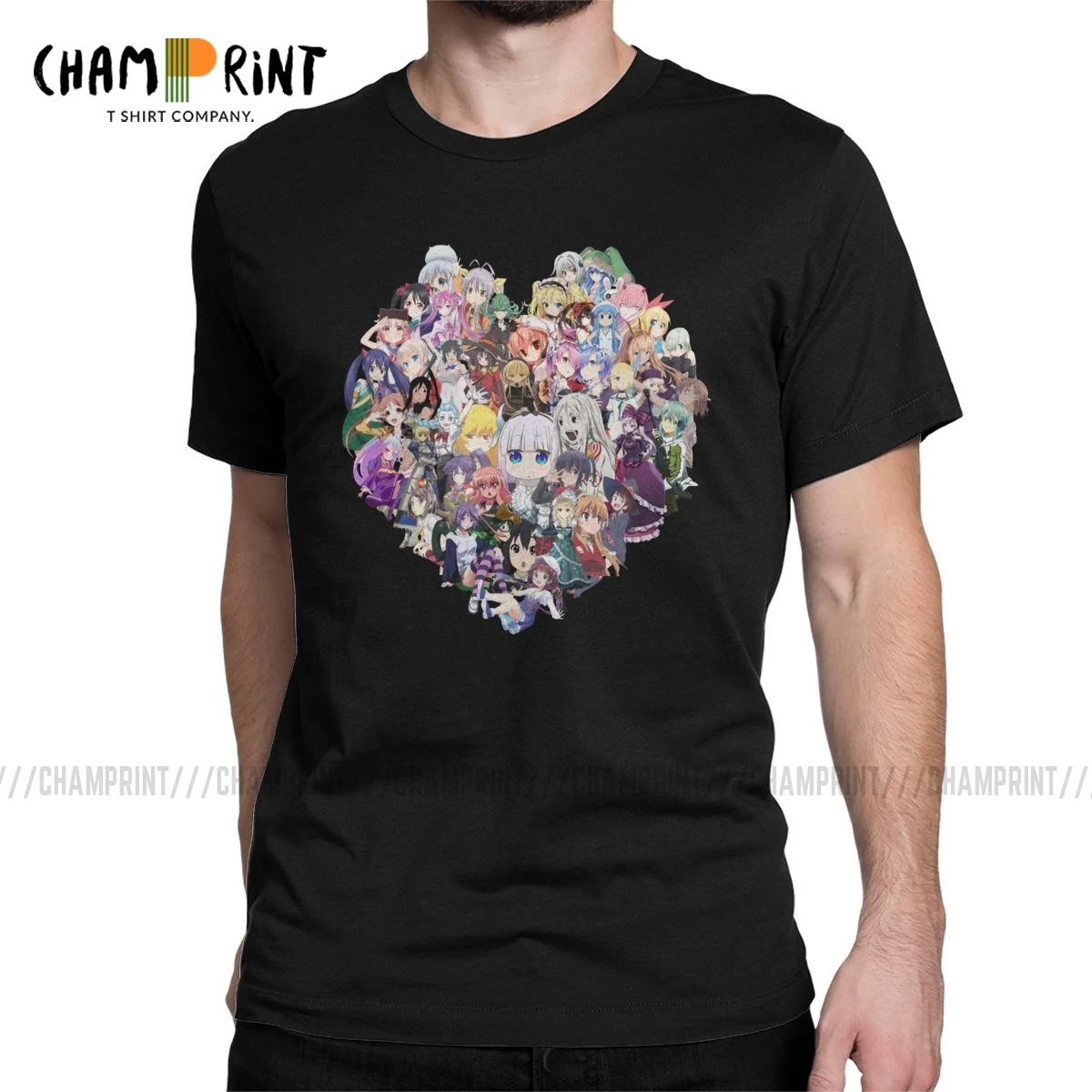 アニメ女の子ハート Tシャツ男性 Granblue ファンタジー Gbf ヴィンテージ綿 Tシャツラウンド襟半袖 Tシャツプラスサイズトップス T Shirts Aliexpress