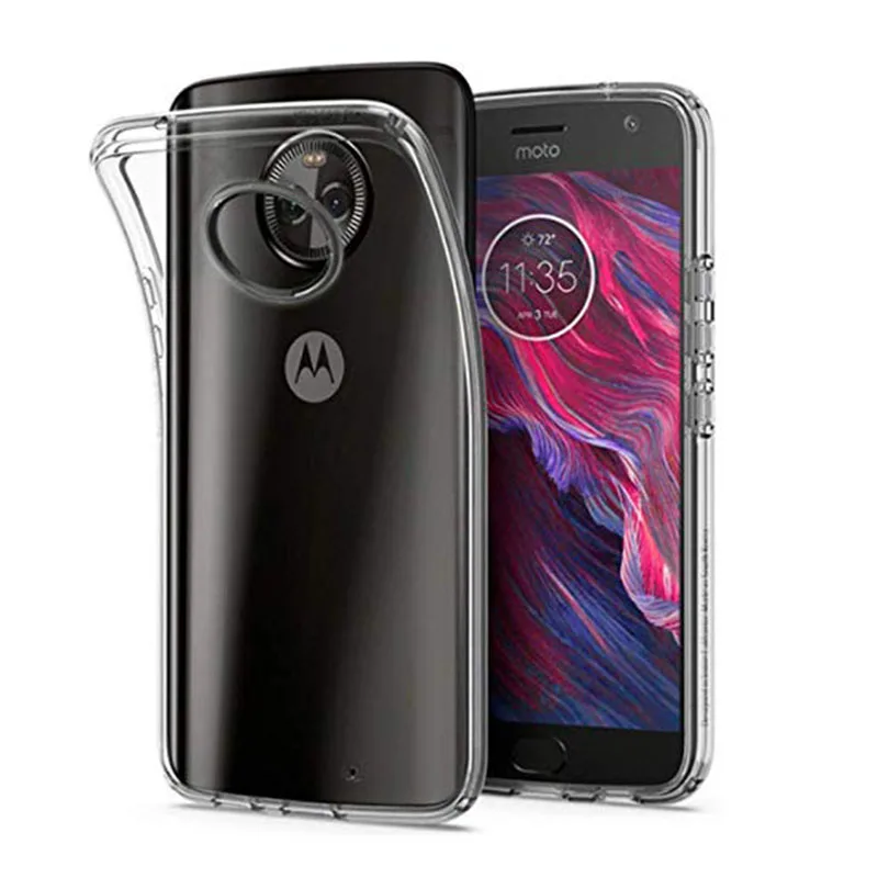 

Clear Soft TPU Crystal Cases for Motorola Moto X4 X 2017 Phone Case Back Cover Moto X4 X2017 Transparent Silicone Protective Gel