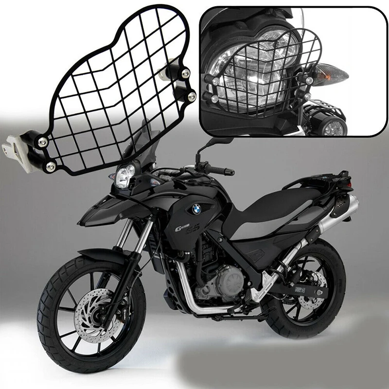

Motorcycle Headlight Protector Guard Front Lamp Grill Cover for BMW G650GS 2011-2017