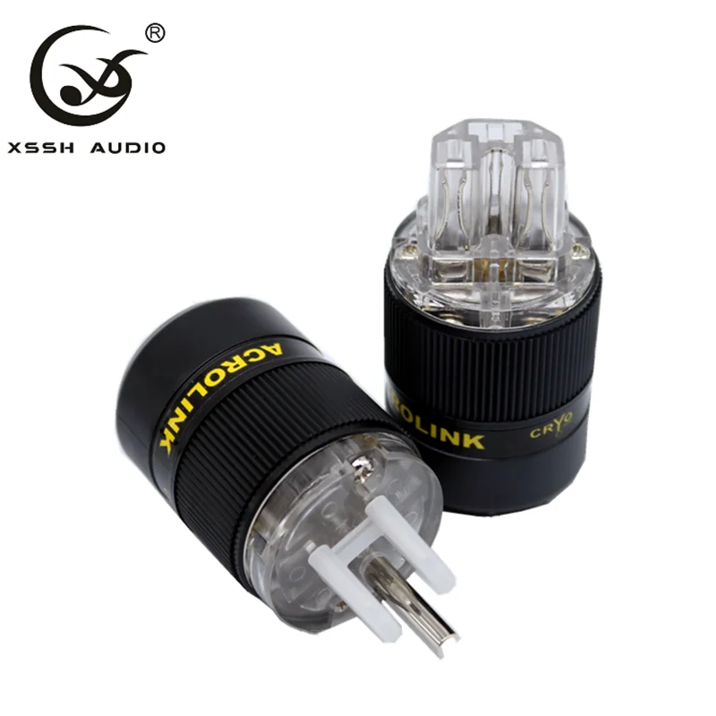 XSSH аудио hi-end HIFI аудио кабель питания вилка США Великобритания ЕС 15A 125A 250A conector IEC