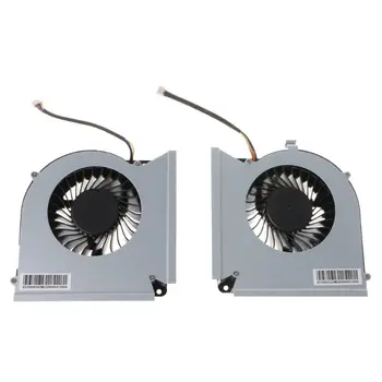 

1Pair L+R Replacement Laptop Cooler Cooling Fan for MSI GT73 GT73 GT73VR GT73EVR GT75VR 17AX GPU CPU Accessories